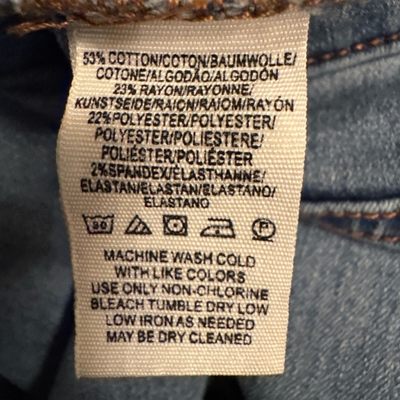 Free People Jeans Women 28 Light Blue Wash High Waist Skinny Soft 61855-16515125 - Picture 10 of 10